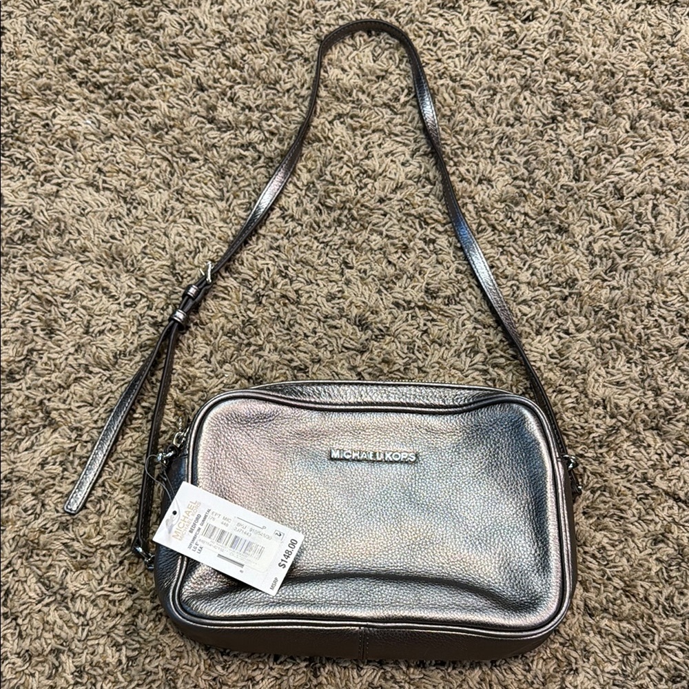 Michael Kors Metallic Crossbody Bag